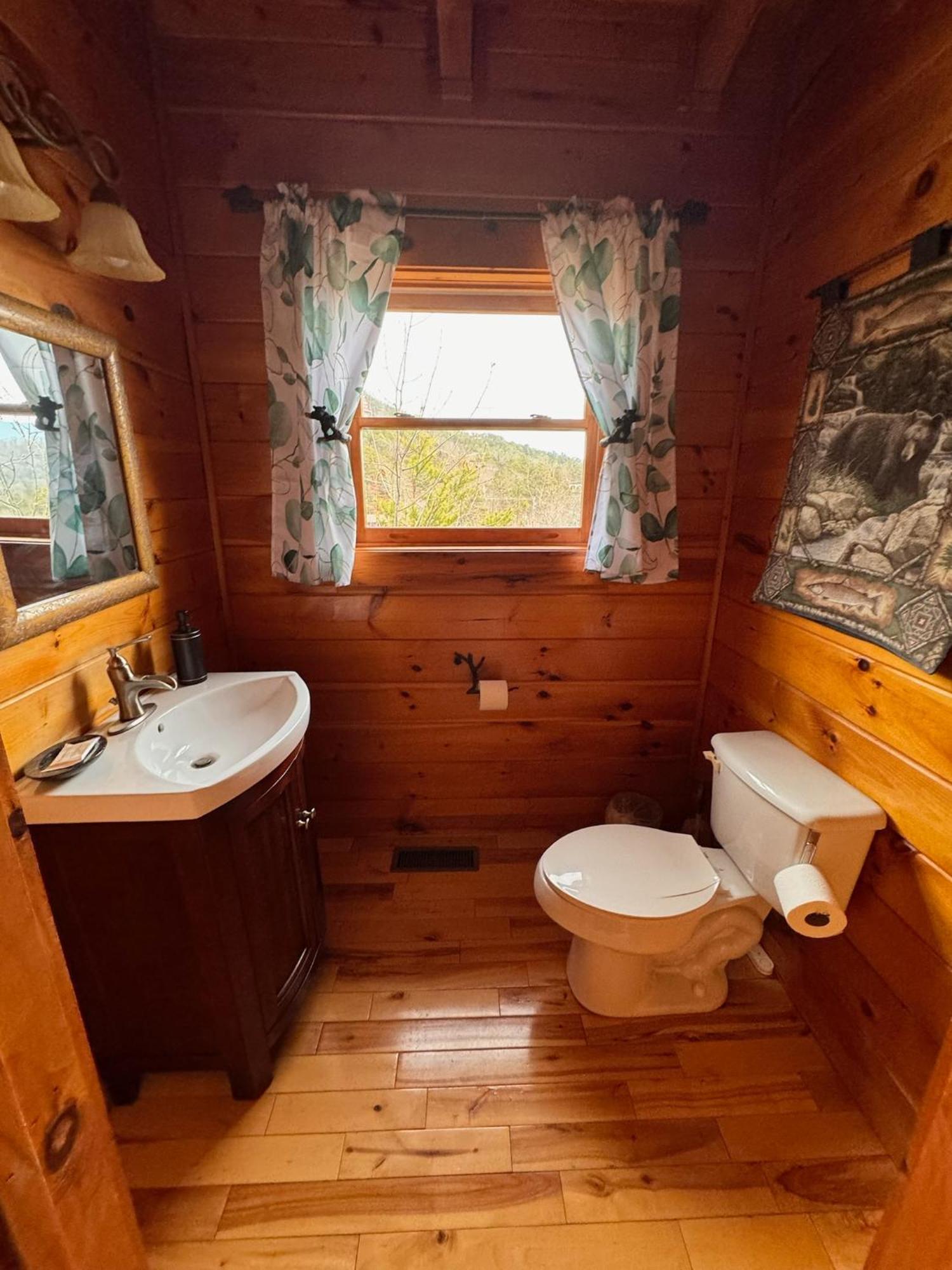 פיג'ן פורג' Smoky Paws - Exceptional Cabin, Stunning Mountain Views, Hot Tub, Tranquil, Gigabit Internet, Free L2 Ev מראה חיצוני תמונה